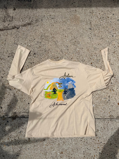 Double Sleeve - Split Beige